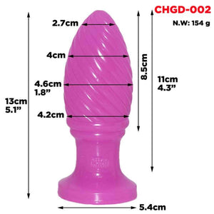 12.5cm Stimulative Pinecone Anal Plug Massage Tool