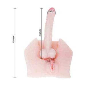 2 in 1 Masturbatore Pene e Vagina