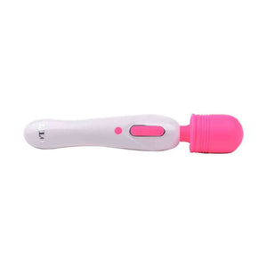 2 in 1 Wand e Vibratore Multifunzione – Bianco
