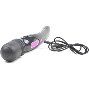 2 in 1 Wand e Vibratore Multifunzione – Nero