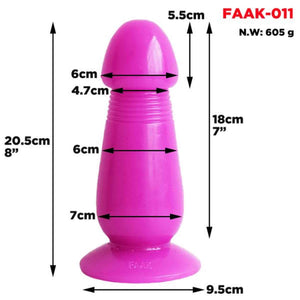 20cm Mushroom Head Anal Plug