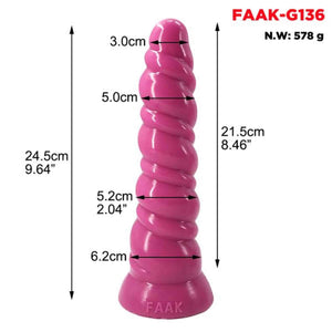 24.5cm Realistic Dildo