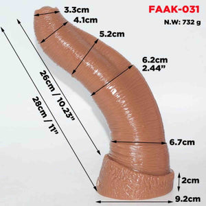 24.8cm Elephant Dildo Anal Plug