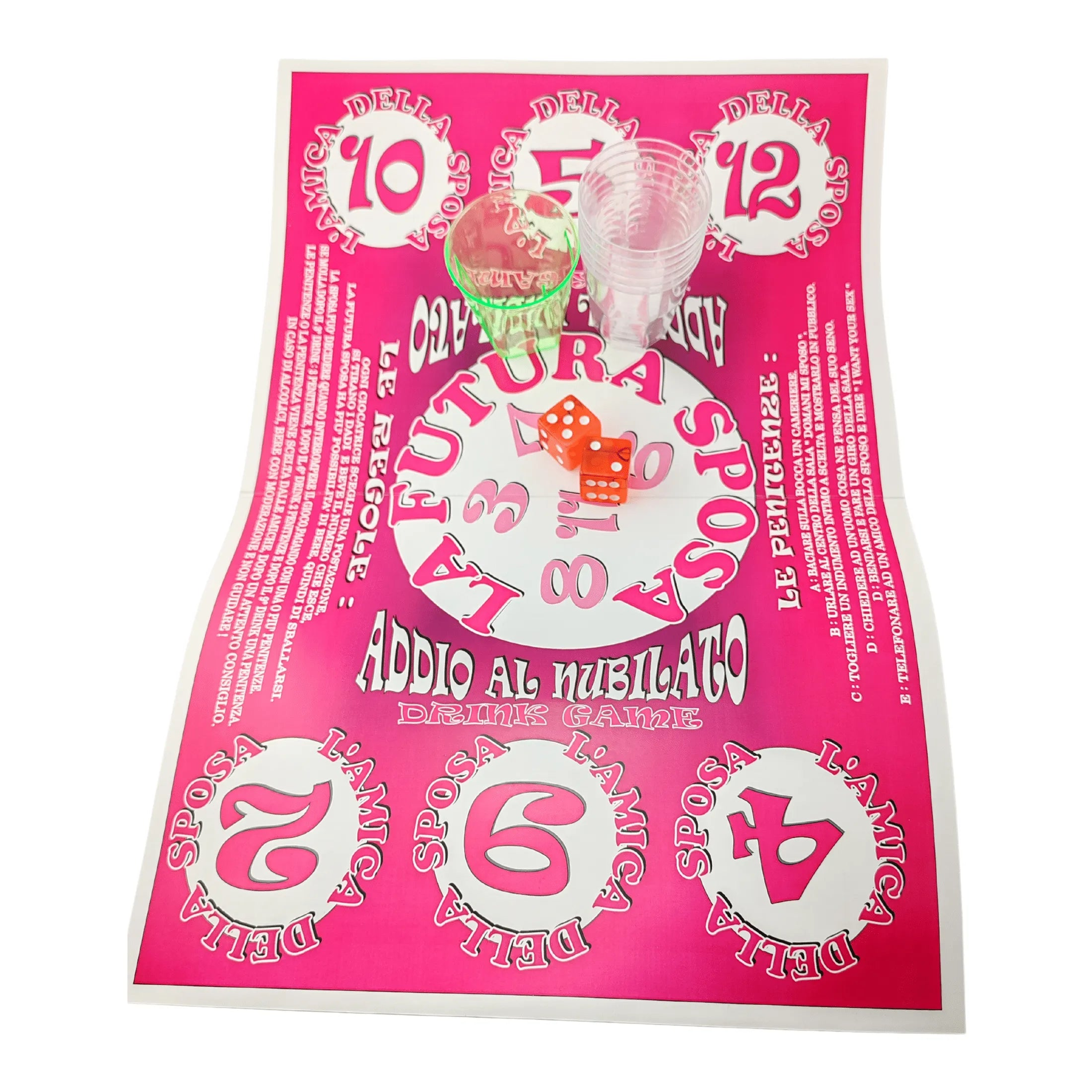 Addio al Nubilato The Drink Game