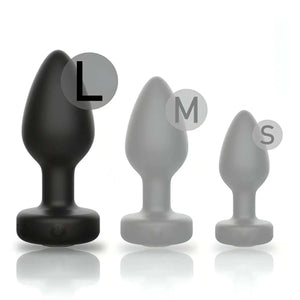 Anal Plug Vibrante Wireless con Diamantino