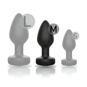 Anal Plug Vibrante Wireless con Diamantino