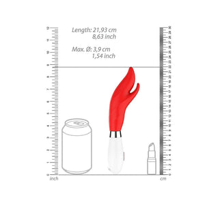 Athos Vibratore Rabbit Rosso