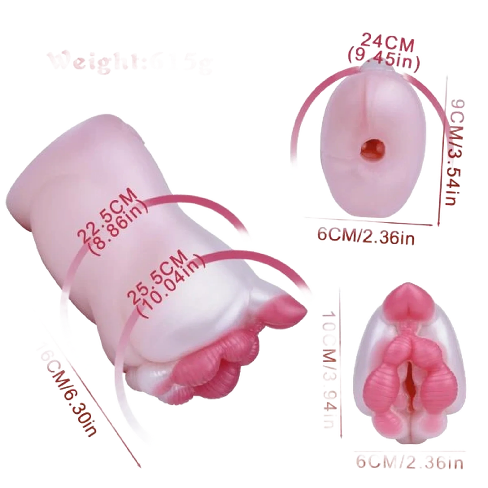Banshee-wombat Masturbator for men