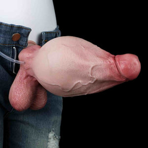 Big Dildos Realistic Sex Toy With Pump, Inflatable Squirting Dildo