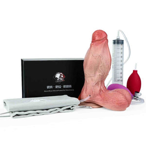 Big Dildos Realistic Sex Toy With Pump, Inflatable Squirting Dildo