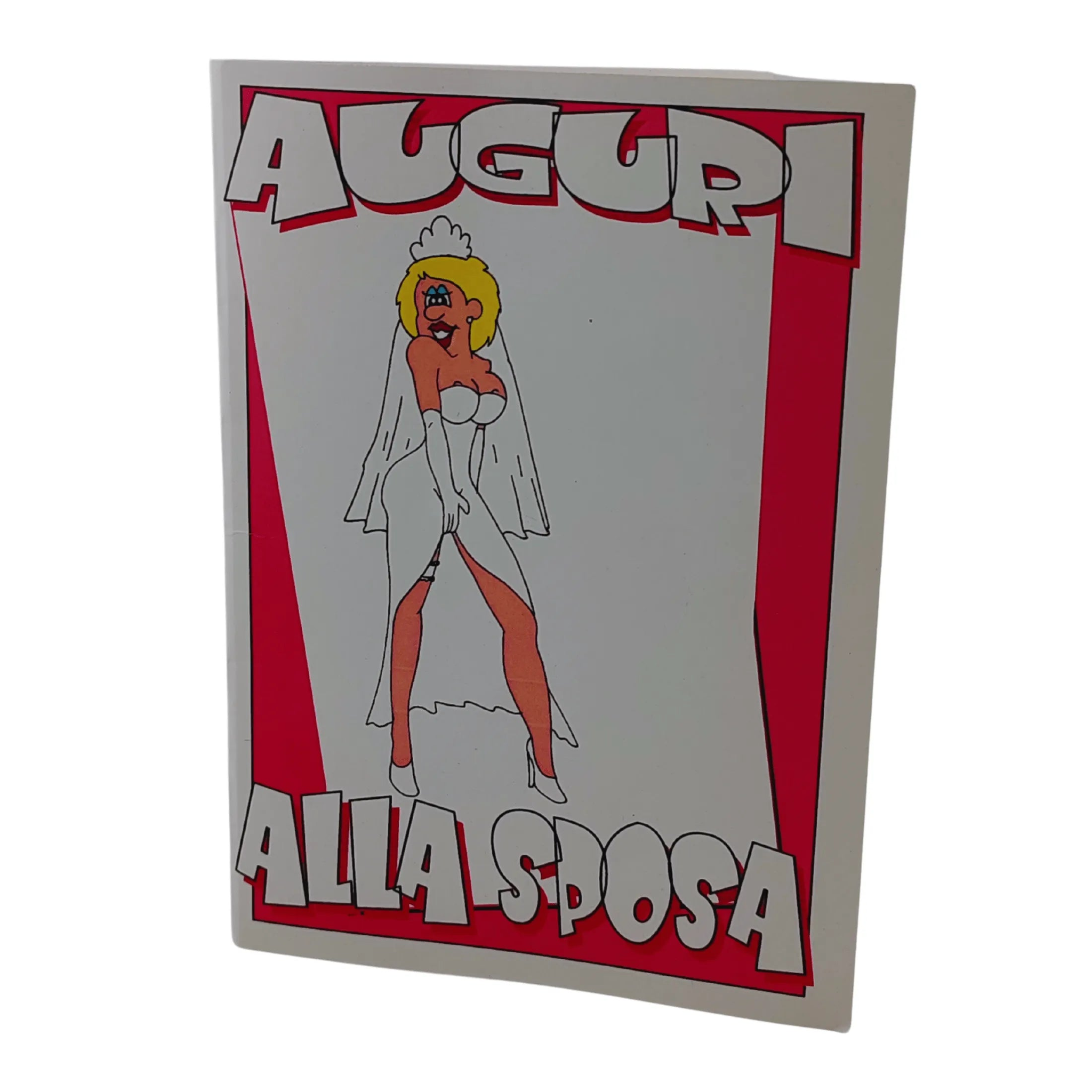 Biglietto d'auguri ″Auguri alla sposa...super sexy″