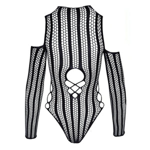 Body a Retecon Spalle Scoperte e Motivi ad Intreccio