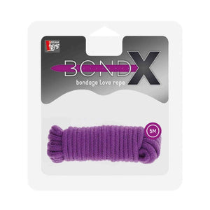 BondX Bondage Love Rope 5Mt – Viola