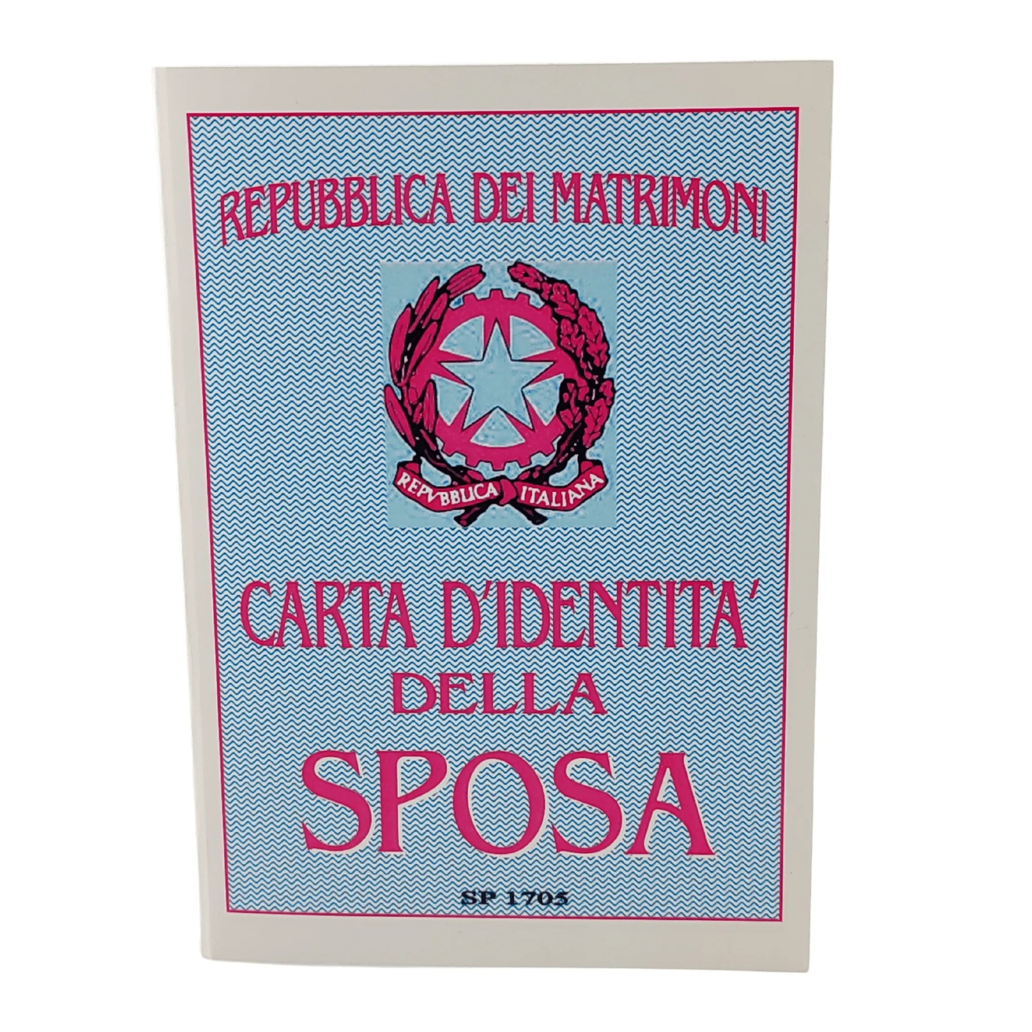 Carta d'identità della sposa