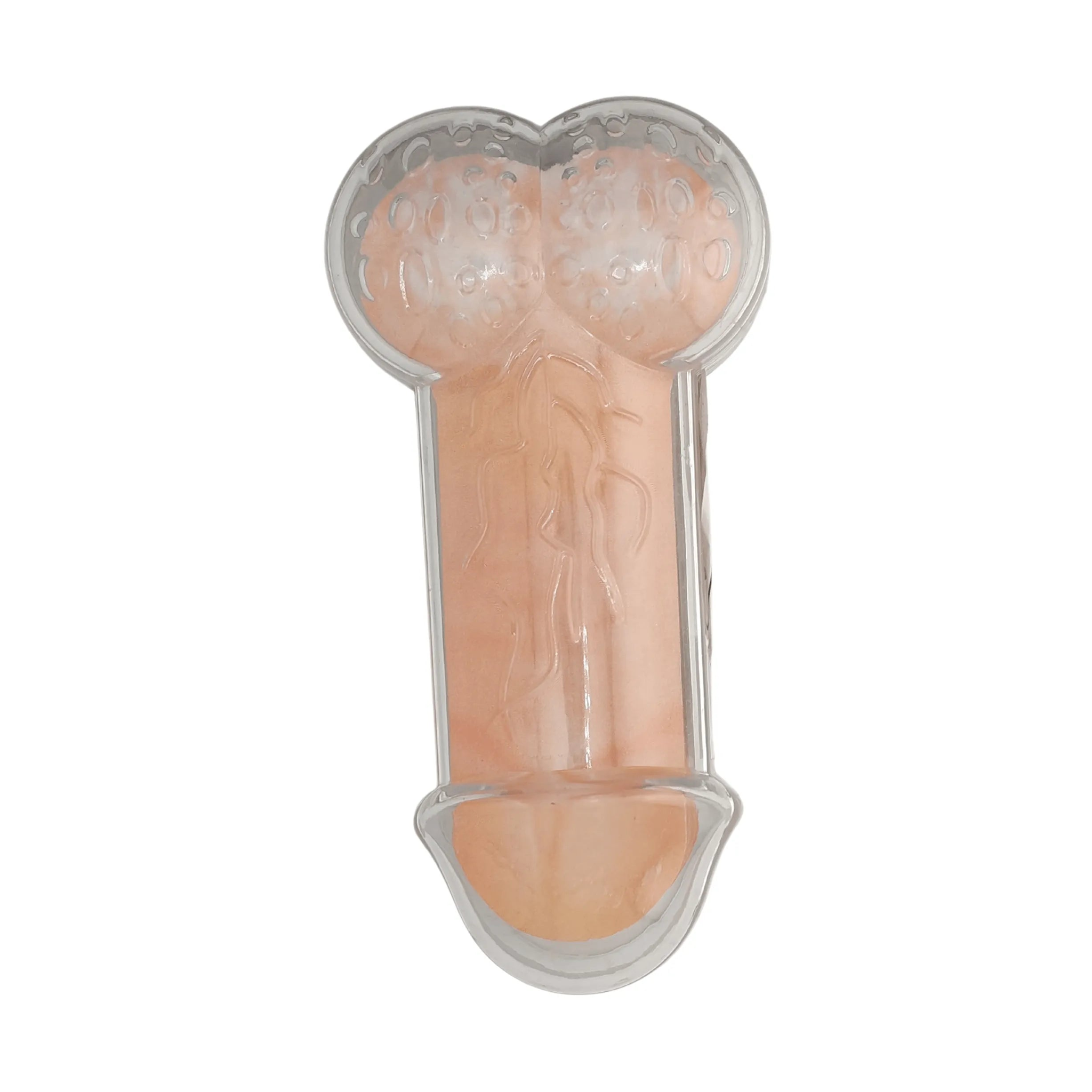 Carte da gioco francesi a forma fallica con astuccio contenitore