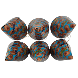 Confezione da 6 Cappellini in carta per festa Tema Tits