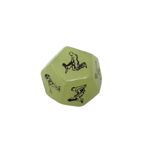 Dado delle posizioni 12 Facciate Fluorescente