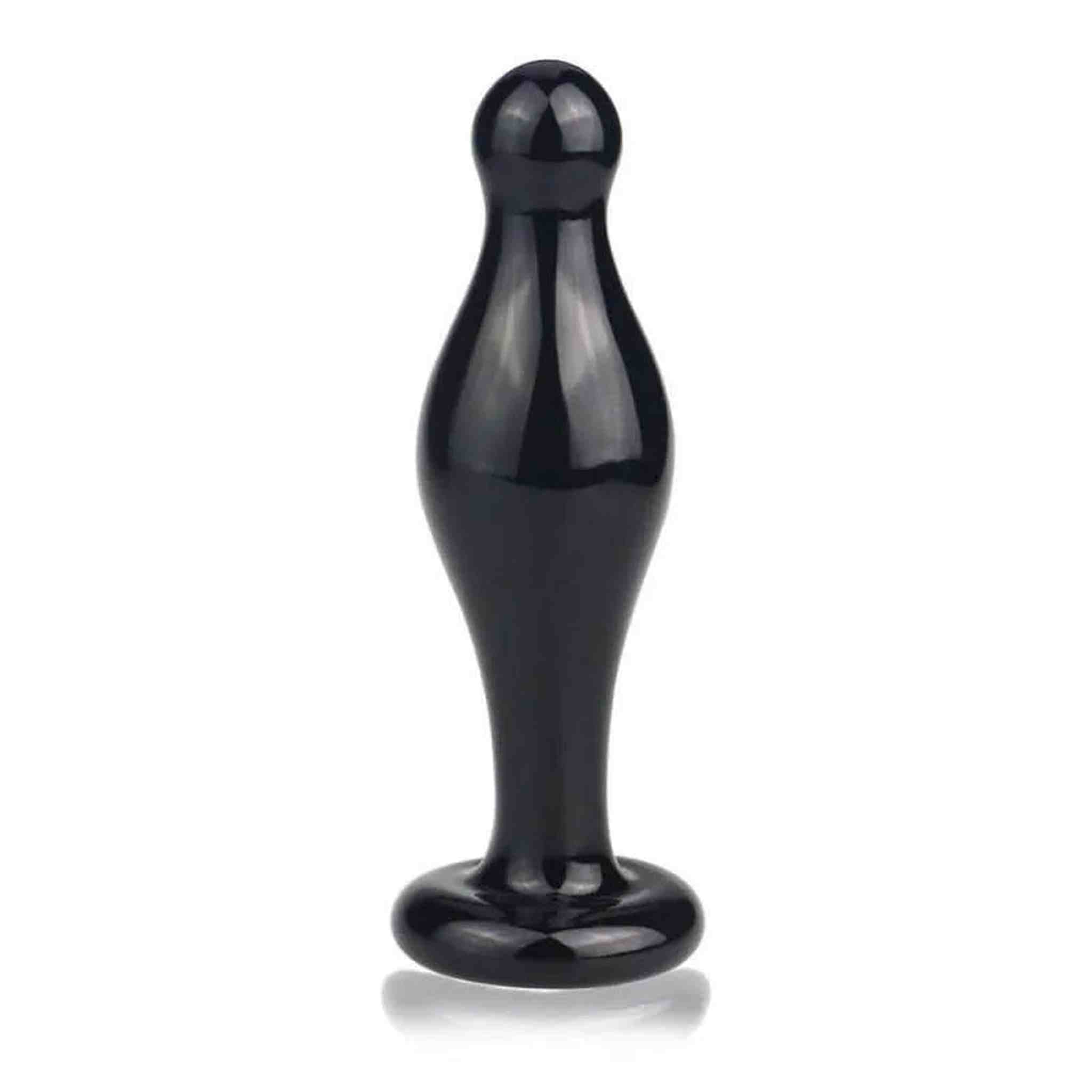 Dildo Anale in Vetro a Diametro Graduale