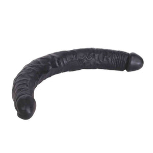 Dildo Doppio Nero Lungo 30 cm Ø 2.5/3 cm