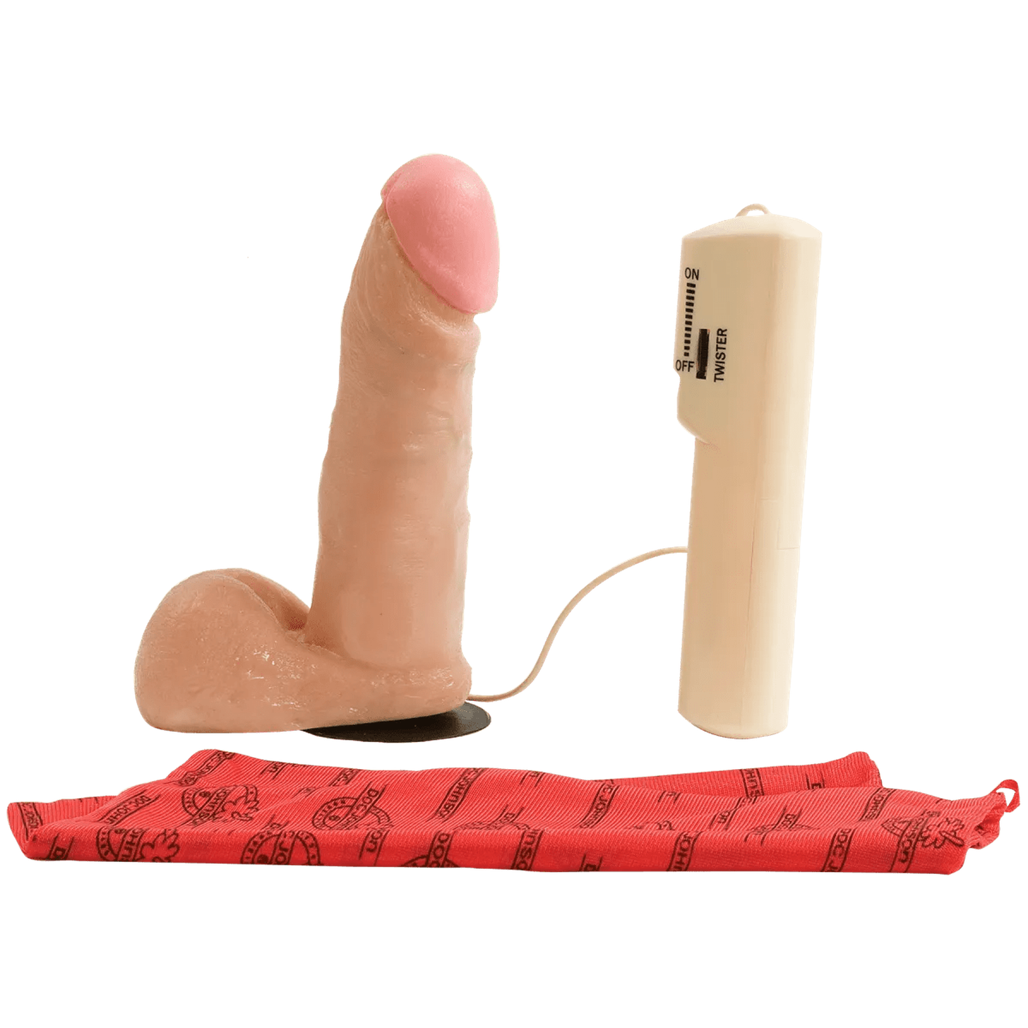 Doc Johnson The Rotating Realistic Cock 8 inch. Flesh