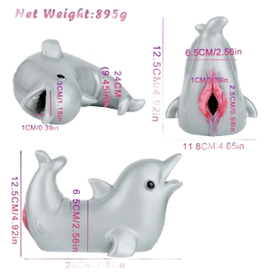 Dolphin shape masturbations for men