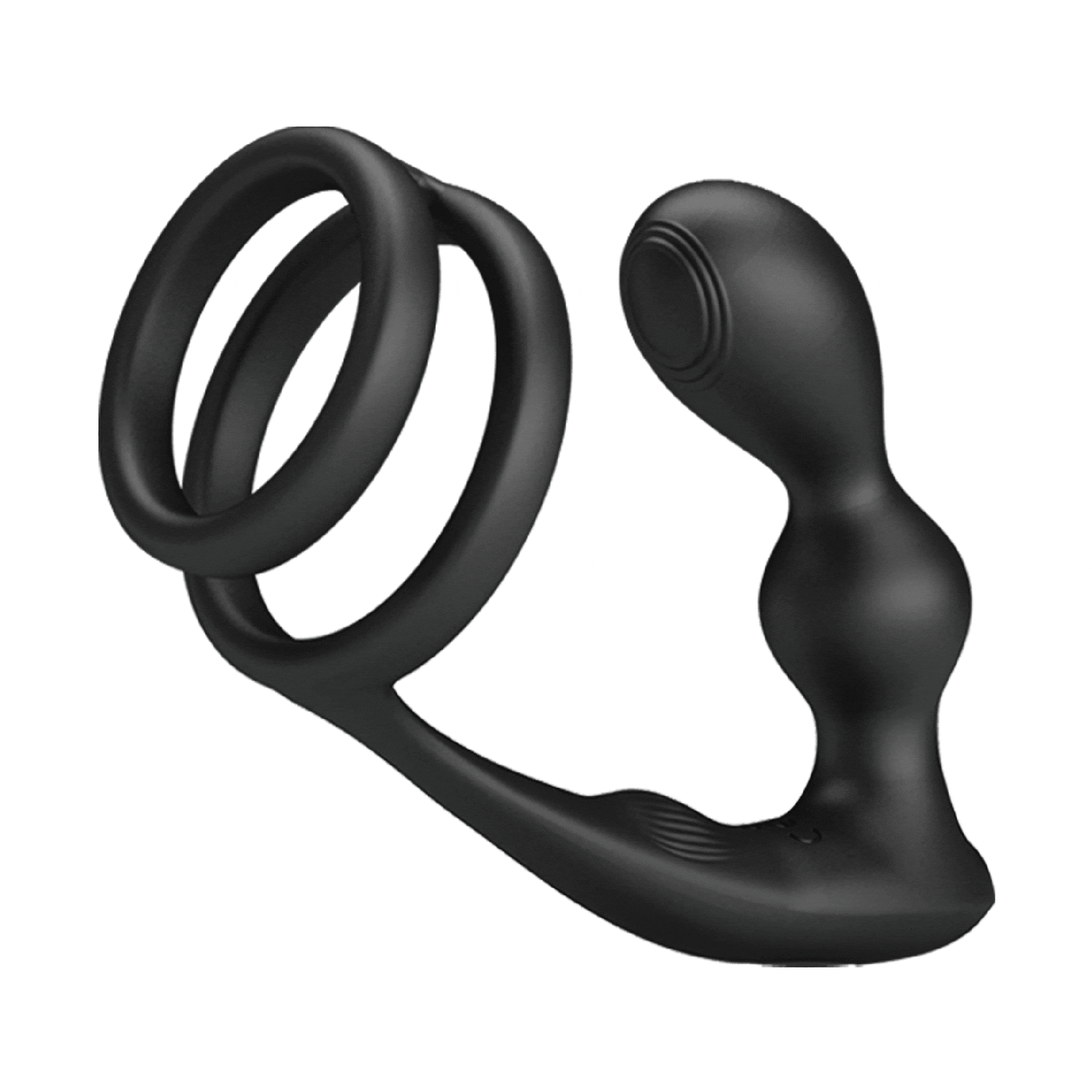 Doppio Stimolatore Wireless Pene & Ano con 12 modalità di vibrazione