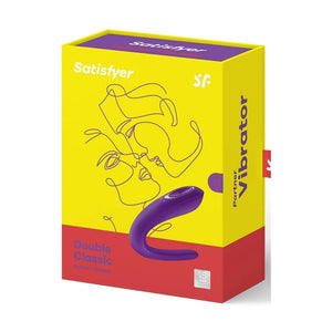Double Classic Partner Vibrator - Purple
