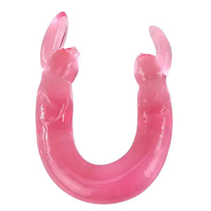 Double Rabbit Dildo - Pink