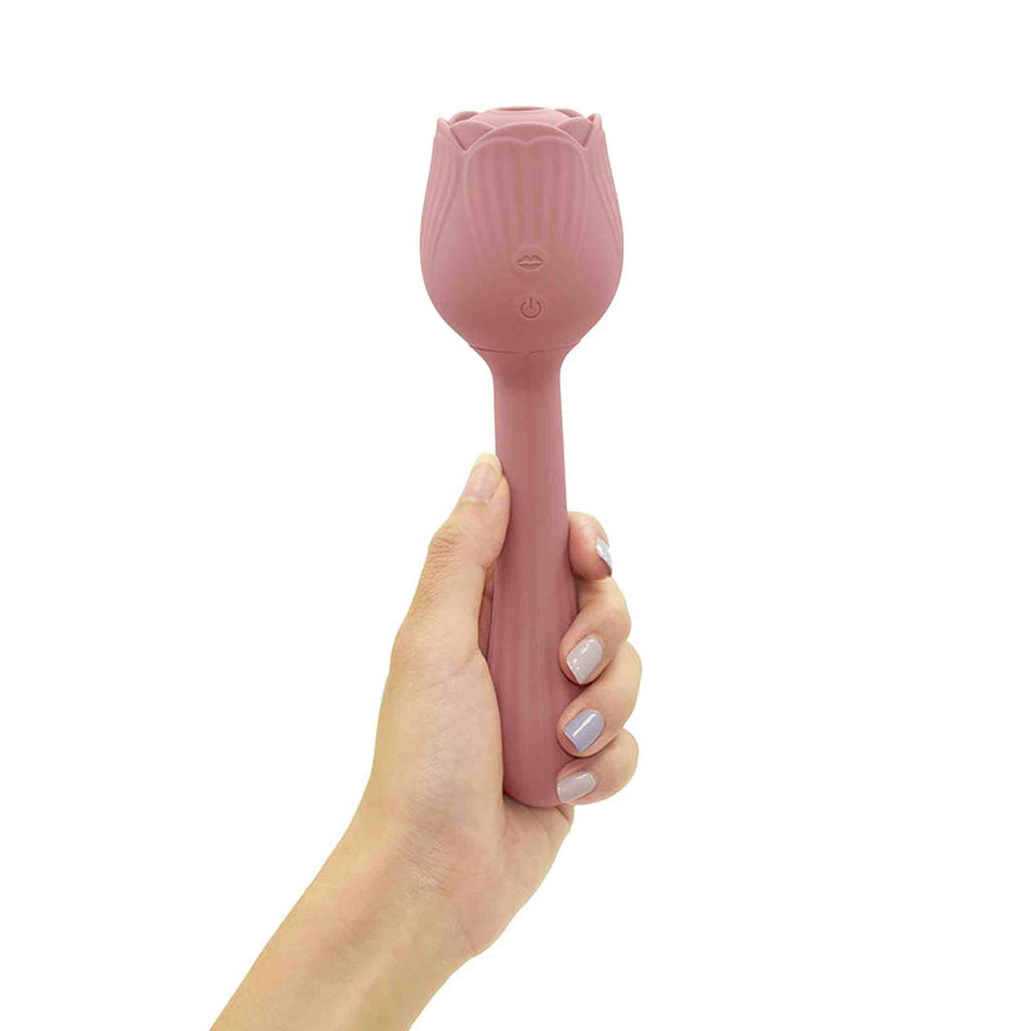 Elegante Tulipano Succhiaclitoride Con Vibratore Punto G