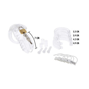 Extreme Chastity Cock Cage Acrylic