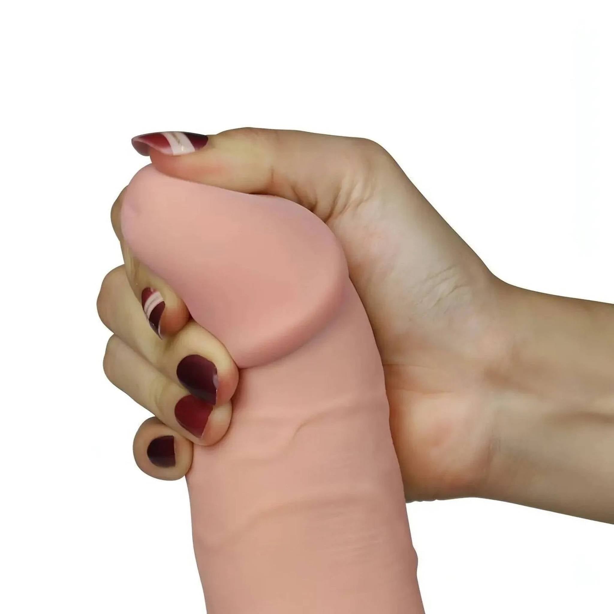 Fallo Realistico 20 cm Extra morbido con testicoli e ventosa 8.8″
