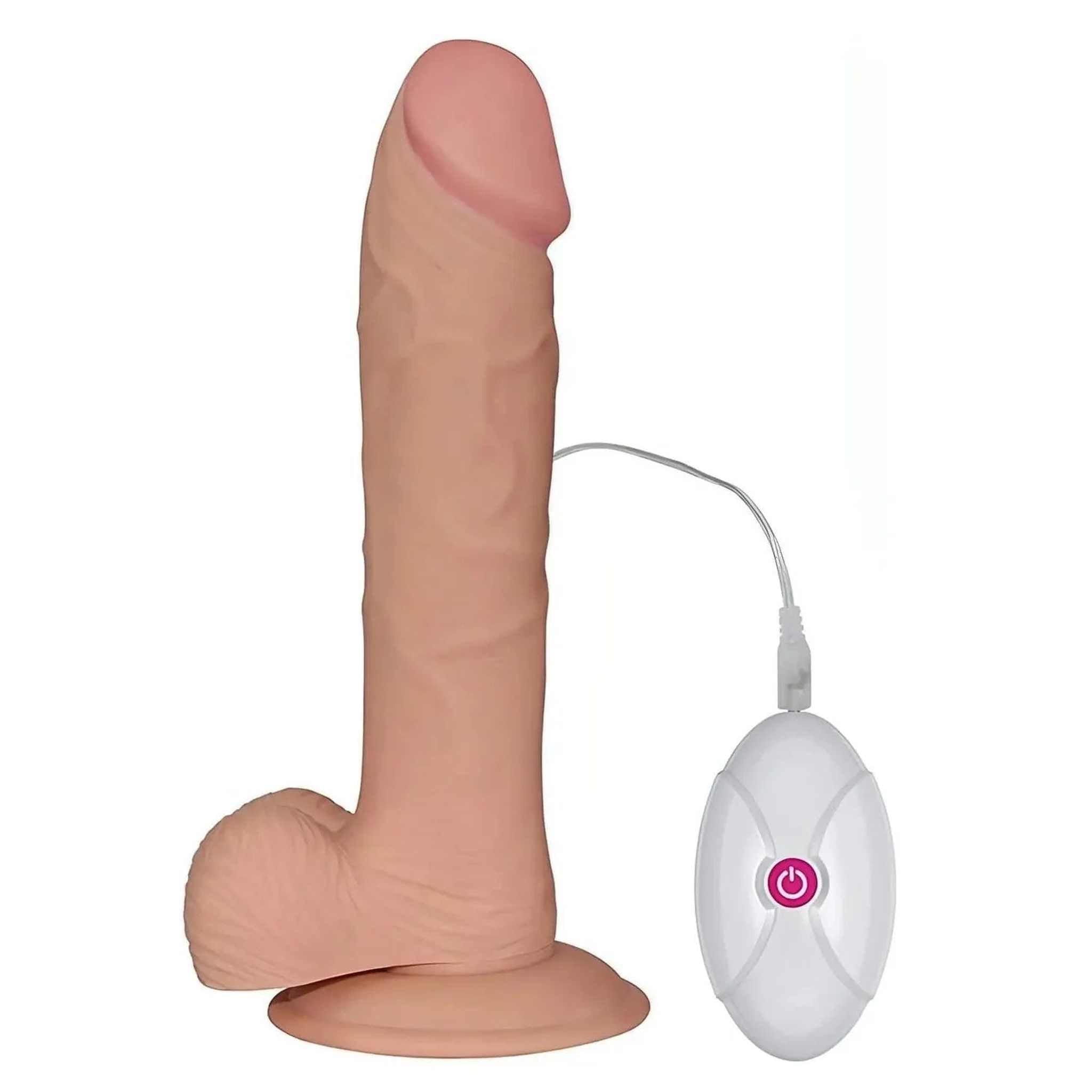 Fallo Realistico 22 cm con Ventosa 100% Ultra Soft