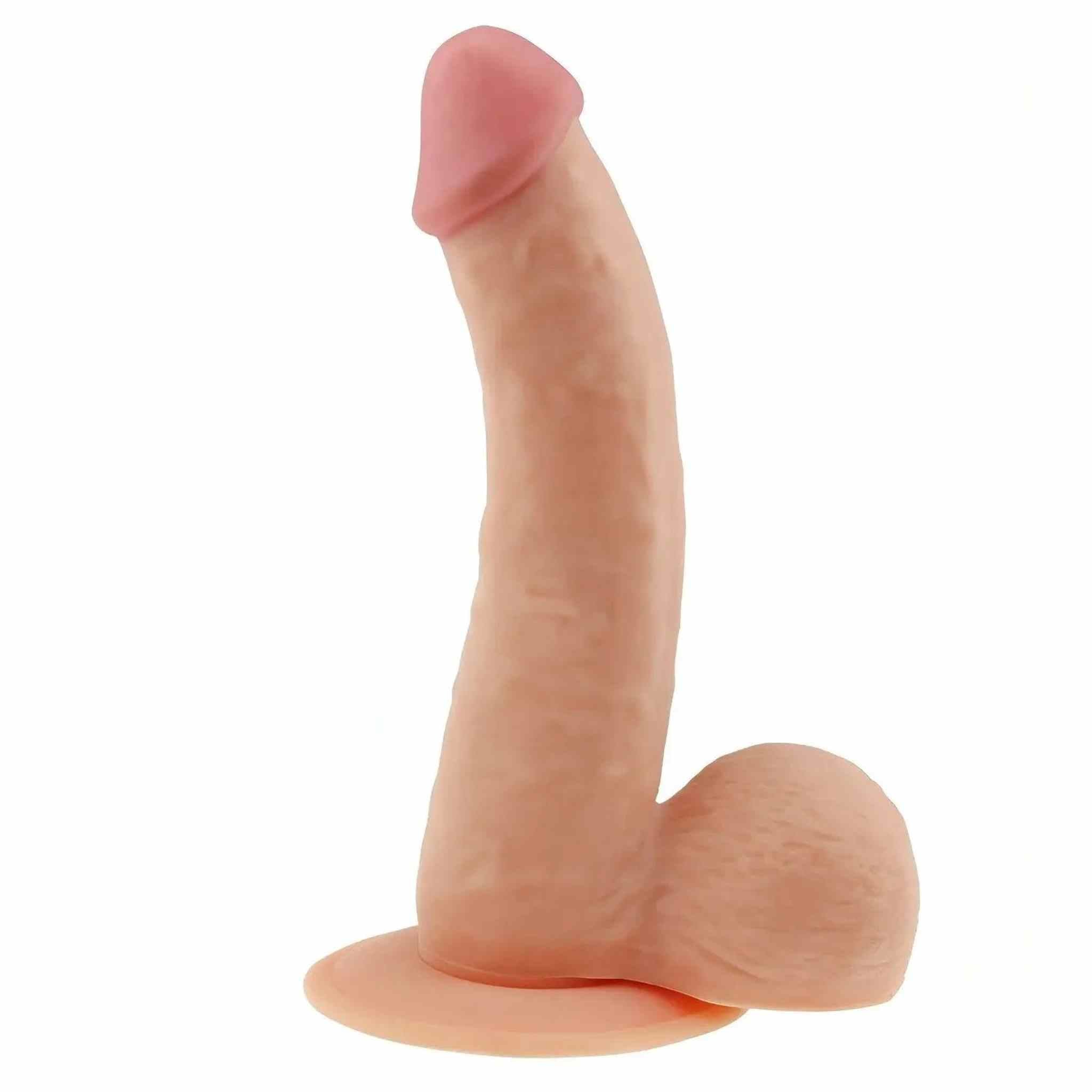 Fallo Realistico Morbido - 8.8″, Rosa Carne