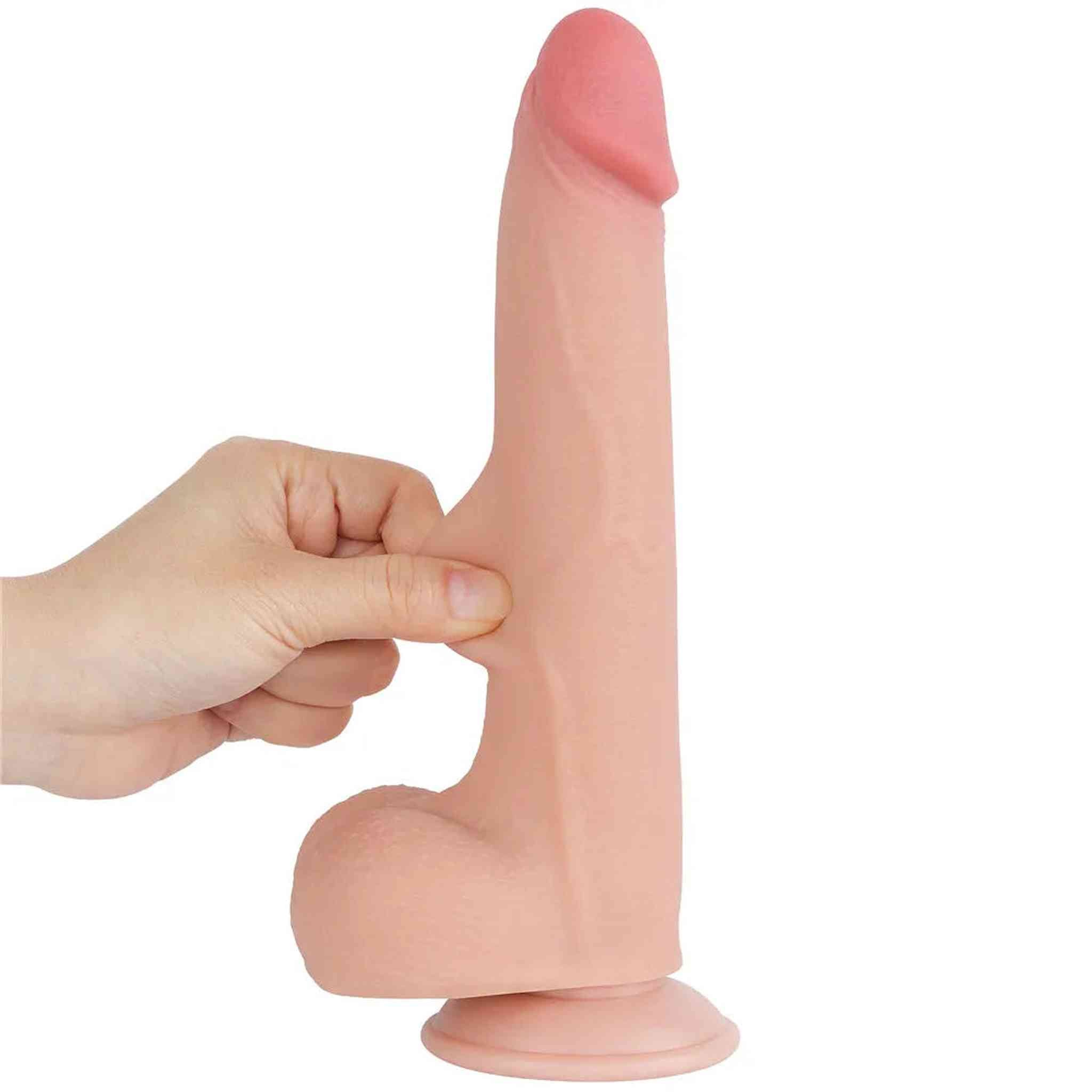 Fallo Scappellabile come un pene vero - Rosa Carne, 8.5″