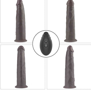 Fallo Ultra Realistico 9'' Con 10 programmi di vibrazione e rotazione