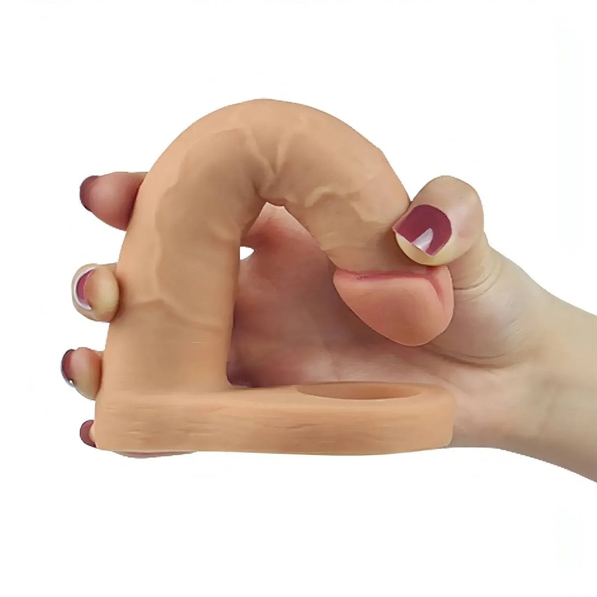 Fallo d'aggancio per doppia penetrazione 6.25″ - Realistico e Morbido
