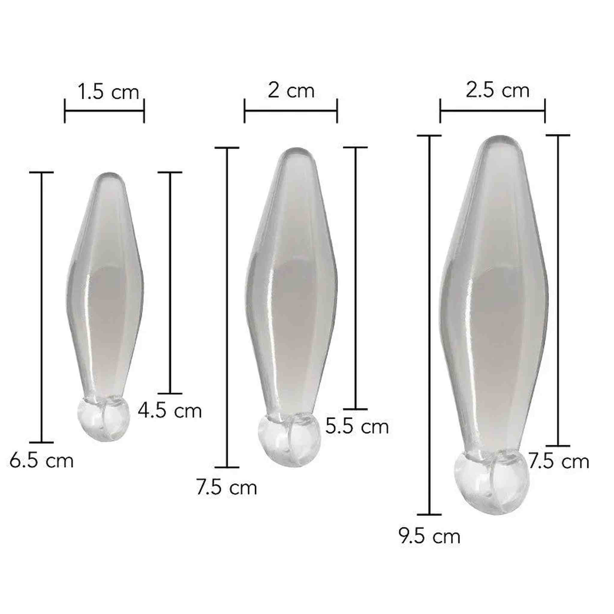 Finger Rimmer - Set da 3 Dildo Anali