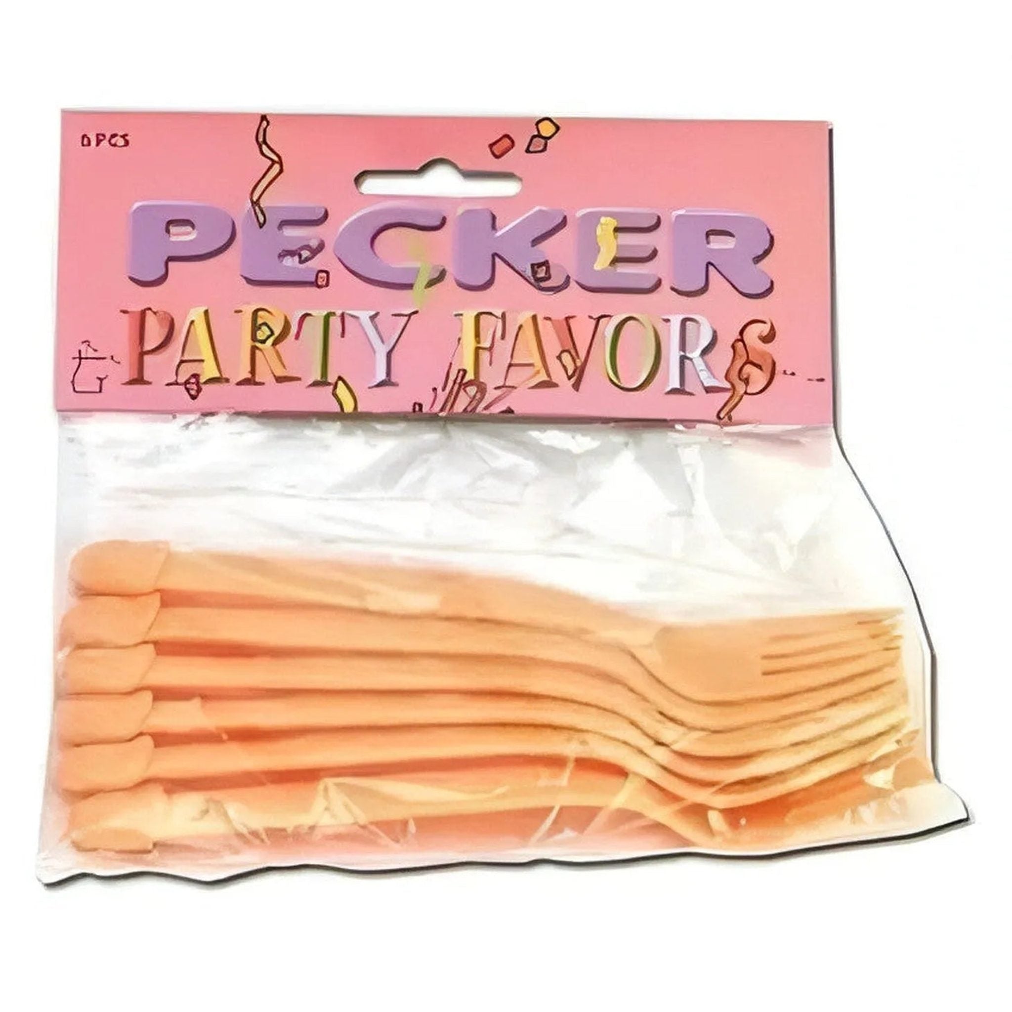 Forchette a forma di pene (6pz)