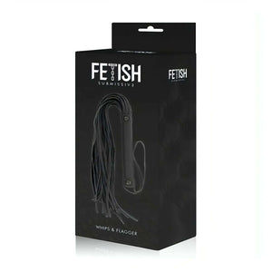 Frusta 28 cm in pelle vegana