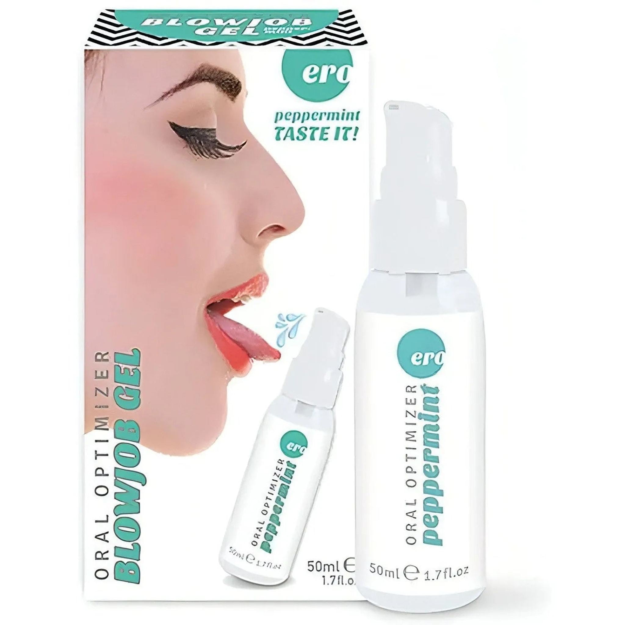 Gel stimolante per piaceri orali. Dona freschezza e stimolazione, totalmente ingeribile - Gusto Menta Piperita. Made in Germany