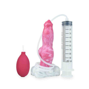 German Shepherd Squirting Dildo