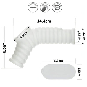 Guaina Stimolante Vibrante Con Struttura ad Anelli