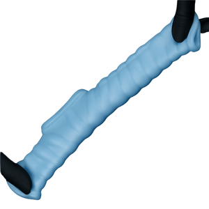 Guaina Stimolante Vibrante Con Struttura ad Anelli