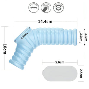 Guaina Stimolante Vibrante Con Struttura ad Anelli