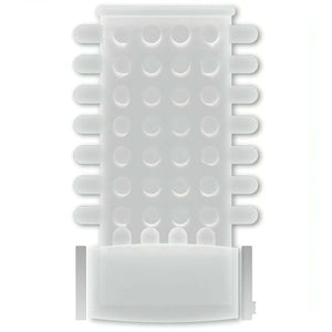 Guaina vibrante con texture stimolante - Trasparente