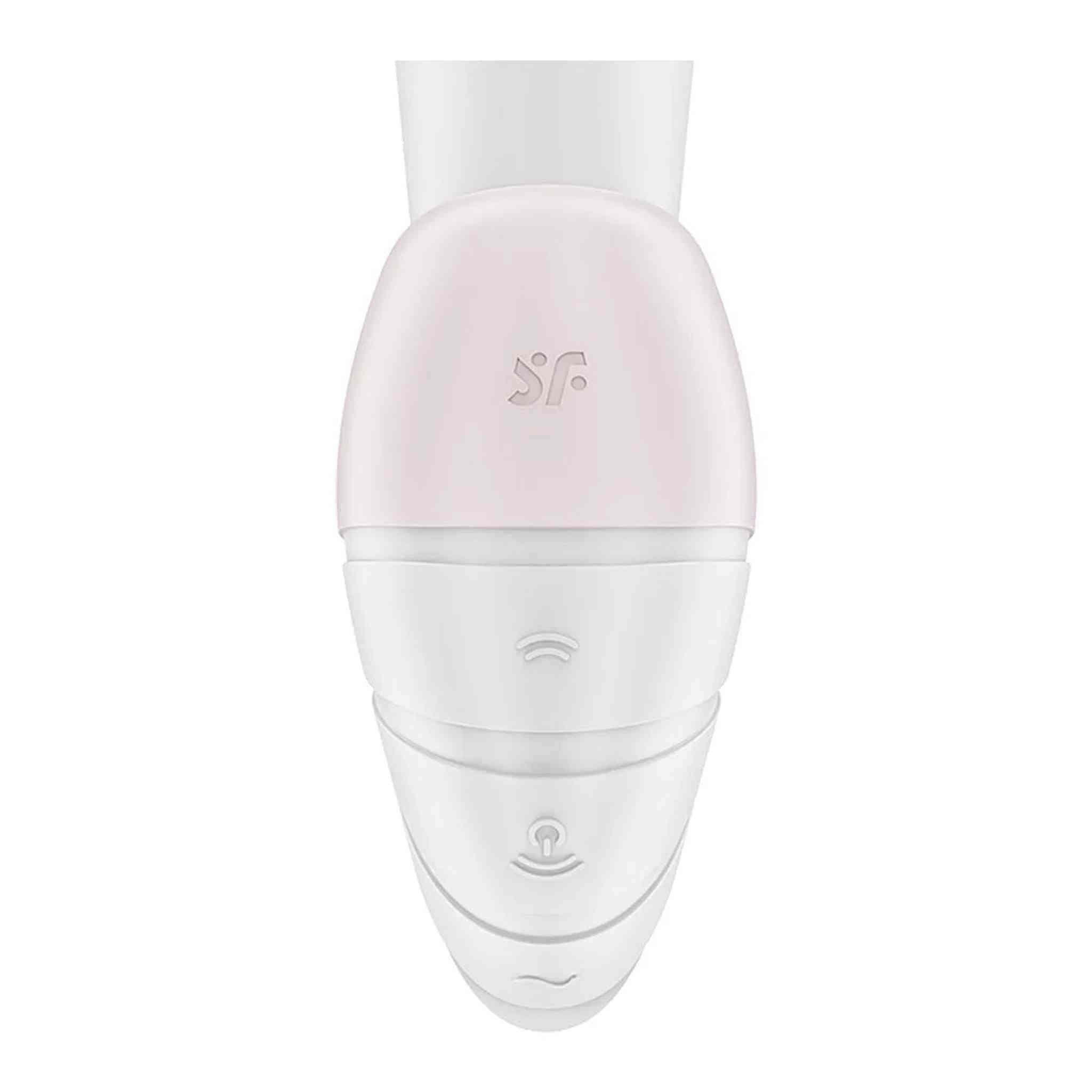 Insertable Double Air Pulse Vibrator Supernova - White