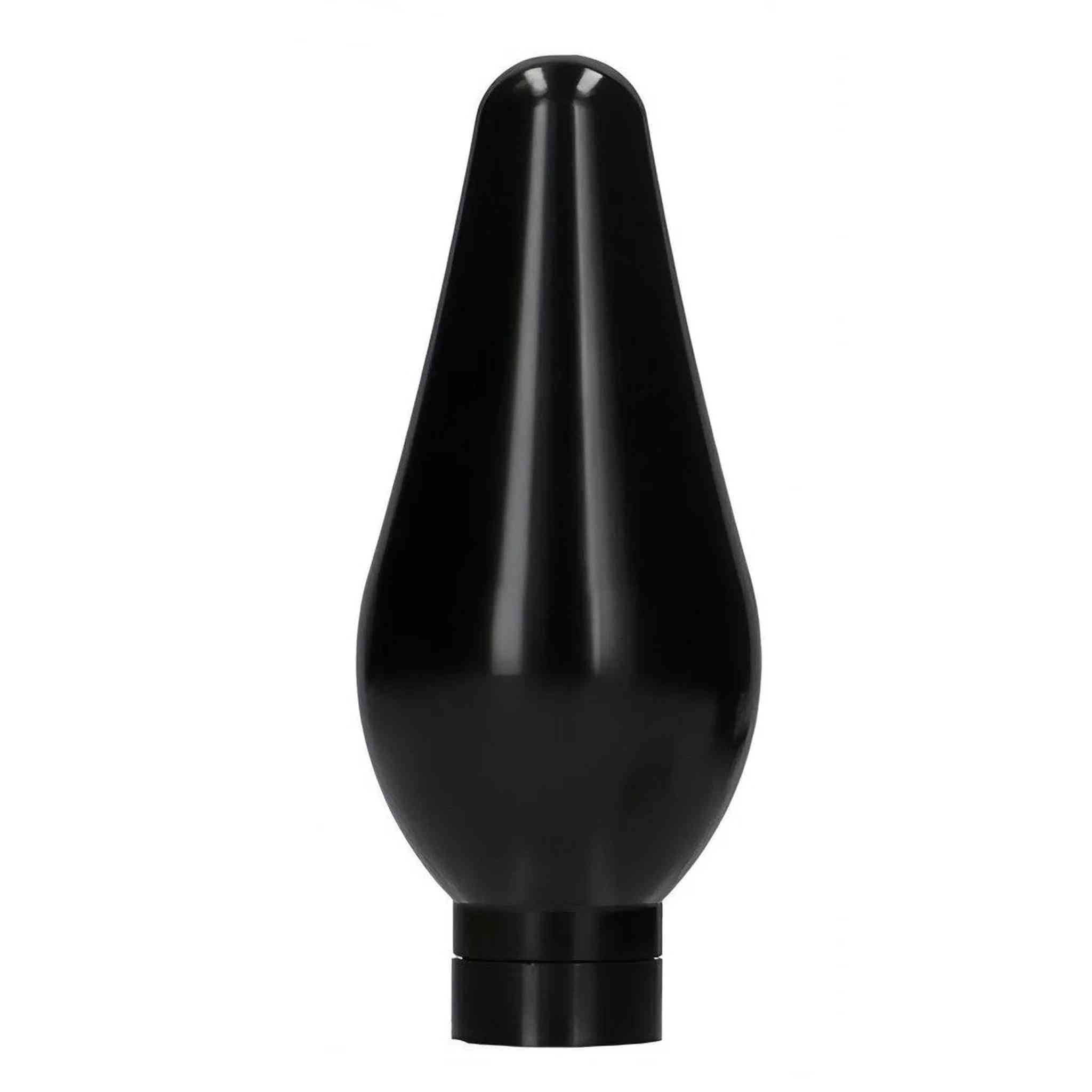 Interchangeable Butt Plug Set - Pointed Large - Black