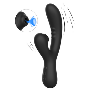 Joanna Vibratore Rabbit con Succhiaclitoride