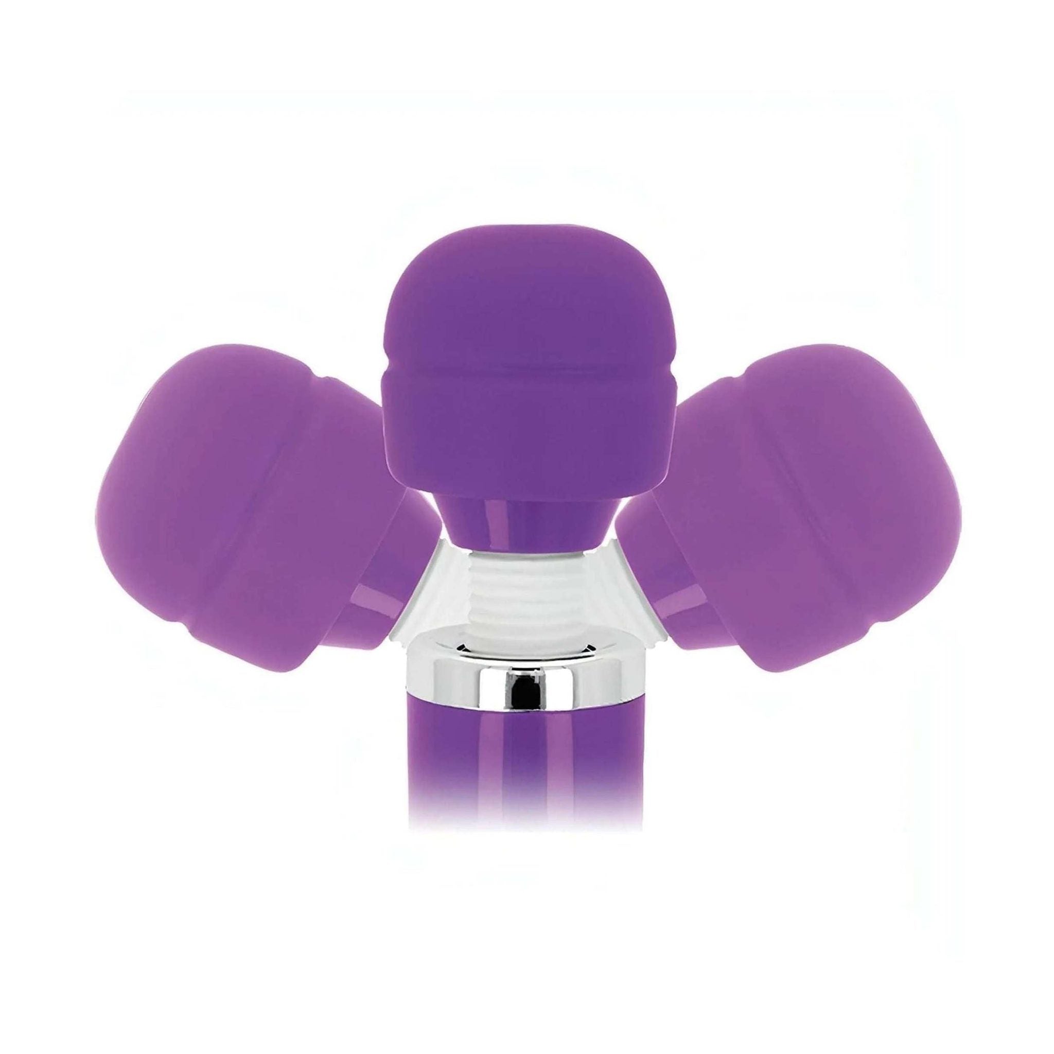 Keanu Wand Massaggiatore con potente motore 110-230v ma silenzioso (55db) - 8 modalità diverse di vibrazione, Viola