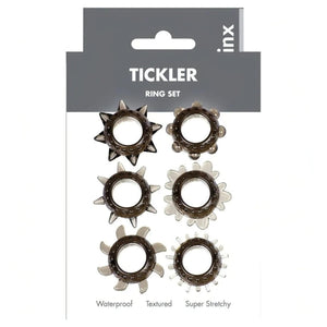 Kit 6 anelli fallici ″Tickler Ring Set″